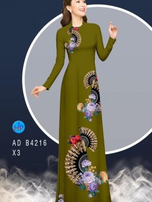 Vải áo dài Quạt và hoa thiết kế 2020 AD B4216 27 1582517784 998 Vai ao dai Quat va hoa thiet ke 2020 AD