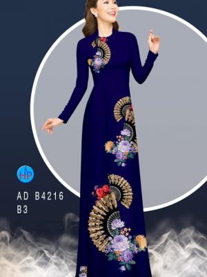 Vải áo dài Quạt và hoa thiết kế 2020 AD B4216 37 1582517785 854 Vai ao dai Quat va hoa thiet ke 2020 AD