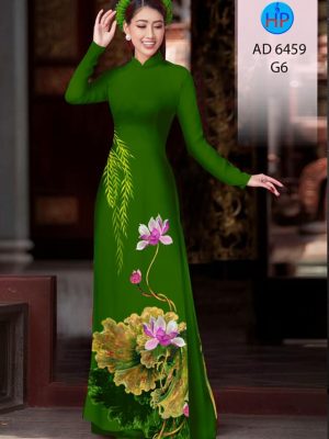 Vải áo dài hoa như vẽ kiểu mới AD 6459 33 1582517900 853 Vai ao dai hoa nhu ve kieu moi AD 6459