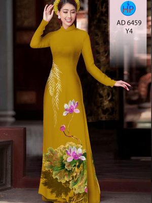 Vải áo dài hoa như vẽ kiểu mới AD 6459 37 1582517900 906 Vai ao dai hoa nhu ve kieu moi AD 6459