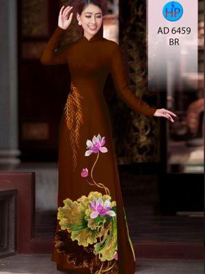 Vải áo dài hoa như vẽ kiểu mới AD 6459 35 1582517900 997 Vai ao dai hoa nhu ve kieu moi AD 6459