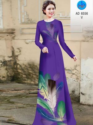 Vải áo dài Lông vũ kiểu mới AD 6556 34 1582518015 201 Vai ao dai Long vu kieu moi AD 6556