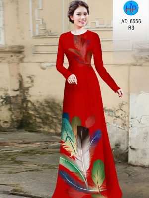 Vải áo dài Lông vũ kiểu mới AD 6556 32 1582518015 321 Vai ao dai Long vu kieu moi AD 6556