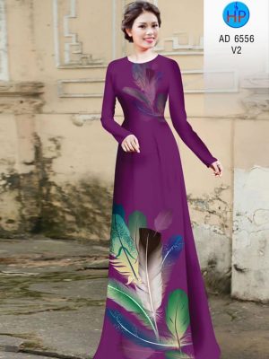 Vải áo dài Lông vũ kiểu mới AD 6556 33 1582518015 415 Vai ao dai Long vu kieu moi AD 6556