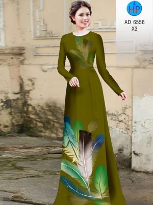 Vải áo dài Lông vũ kiểu mới AD 6556 36 1582518016 160 Vai ao dai Long vu kieu moi AD 6556