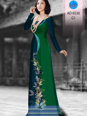 Vải áo dài Hoa in 3D kiểu mới AD 6536 22 1582518679 190 Vai ao dai Hoa in 3D kieu moi AD 6536
