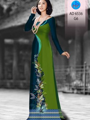 Vải áo dài Hoa in 3D kiểu mới AD 6536 21 1582518679 813 Vai ao dai Hoa in 3D kieu moi AD 6536