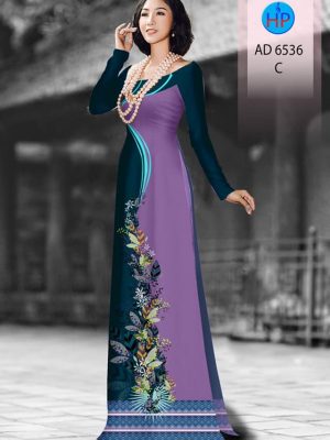 Vải áo dài Hoa in 3D kiểu mới AD 6536 24 1582518680 104 Vai ao dai Hoa in 3D kieu moi AD 6536