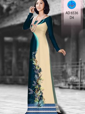Vải áo dài Hoa in 3D kiểu mới AD 6536 23 1582518680 123 Vai ao dai Hoa in 3D kieu moi AD 6536
