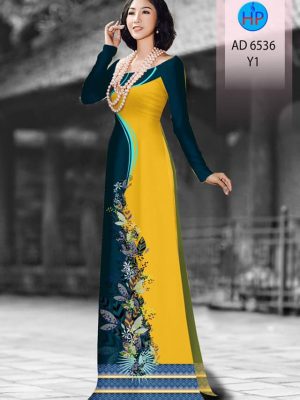 Vải áo dài Hoa in 3D kiểu mới AD 6536 30 1582518680 424 Vai ao dai Hoa in 3D kieu moi AD 6536