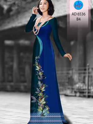 Vải áo dài Hoa in 3D kiểu mới AD 6536 25 1582518680 475 Vai ao dai Hoa in 3D kieu moi AD 6536