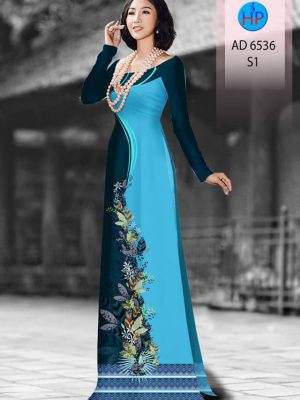 Vải áo dài Hoa in 3D kiểu mới AD 6536 27 1582518680 868 Vai ao dai Hoa in 3D kieu moi AD 6536