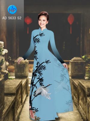 Vải áo dài Cò và Trúc thiết kế 2020 AD 5633 26 1582610254 305 Vai ao dai Co va Truc AD