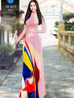 Vải áo dài Lập thể mới ra AD 6474 32 1582615997 285 Vai ao dai Lap the moi ra AD 6474
