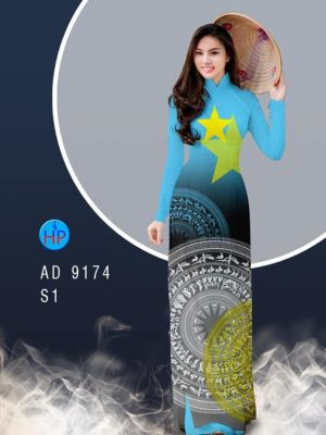 Vải áo dài Ngôi sao và trống đồng kiểu mới AD 9174 21 1582616310 648 Vai ao dai Ngoi sao va trong dong kieu moi