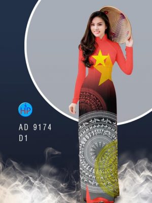 Vải áo dài Ngôi sao và trống đồng kiểu mới AD 9174 35 1582616311 176 Vai ao dai Ngoi sao va trong dong kieu moi