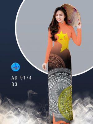 Vải áo dài Ngôi sao và trống đồng kiểu mới AD 9174 34 1582616311 240 Vai ao dai Ngoi sao va trong dong kieu moi