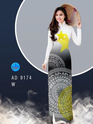 Vải áo dài Ngôi sao và trống đồng kiểu mới AD 9174 25 1582616311 590 Vai ao dai Ngoi sao va trong dong kieu moi