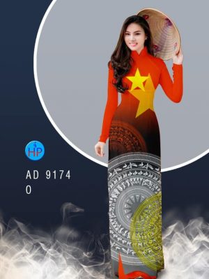 Vải áo dài Ngôi sao và trống đồng kiểu mới AD 9174 29 1582616311 86 Vai ao dai Ngoi sao va trong dong kieu moi