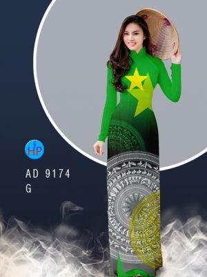 Vải áo dài Ngôi sao và trống đồng kiểu mới AD 9174 33 1582616311 888 Vai ao dai Ngoi sao va trong dong kieu moi