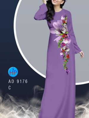Vải áo dài hoa in 3D kiểu mới AD 9176 23 1582616440 795 Vai ao dai hoa in 3D kieu moi AD 9176