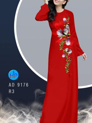 Vải áo dài hoa in 3D kiểu mới AD 9176 34 1582616441 57 Vai ao dai hoa in 3D kieu moi AD 9176