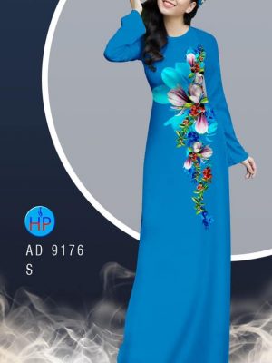 Vải áo dài hoa in 3D kiểu mới AD 9176 30 1582616441 600 Vai ao dai hoa in 3D kieu moi AD 9176