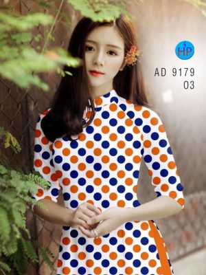 Vải áo dài chấm bi kiểu mới AD 9179 25 1582616653 225 Vai ao dai cham bi kieu moi AD 9179