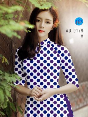 Vải áo dài chấm bi kiểu mới AD 9179 31 1582616654 899 Vai ao dai cham bi kieu moi AD 9179