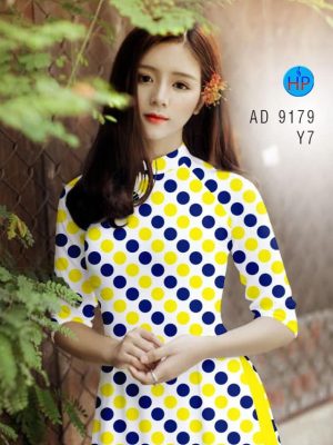 Vải áo dài chấm bi kiểu mới AD 9179 36 1582616654 947 Vai ao dai cham bi kieu moi AD 9179