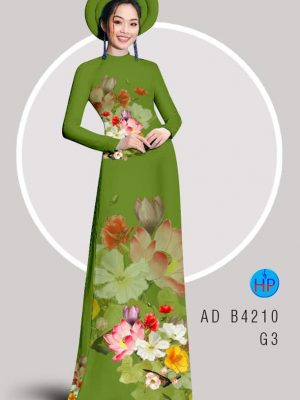 Vải áo dài Hoa in 3D kiểu mới AD B4210 21 1582616894 432 Vai ao dai Hoa in 3D kieu moi AD B4210