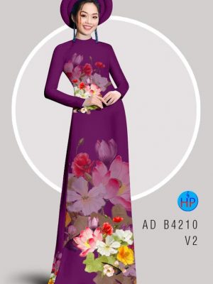 Vải áo dài Hoa in 3D kiểu mới AD B4210 30 1582616894 518 Vai ao dai Hoa in 3D kieu moi AD B4210