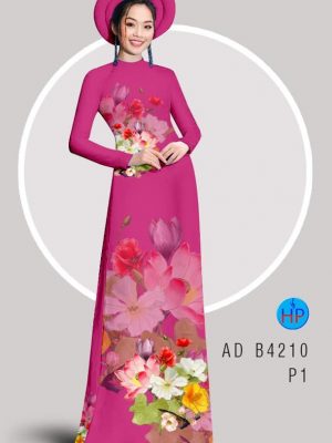 Vải áo dài Hoa in 3D kiểu mới AD B4210 27 1582616894 861 Vai ao dai Hoa in 3D kieu moi AD B4210