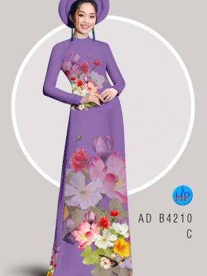 Vải áo dài Hoa in 3D kiểu mới AD B4210 24 1582616894 89 Vai ao dai Hoa in 3D kieu moi AD B4210