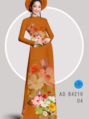 Vải áo dài Hoa in 3D kiểu mới AD B4210 28 1582616894 915 Vai ao dai Hoa in 3D kieu moi AD B4210