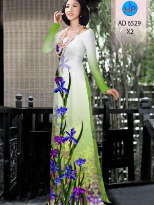 Vải áo dài Hoa Lan kiểu mới AD 6529 26 1582617298 182 Vai ao dai Hoa Lan kieu moi AD 6529