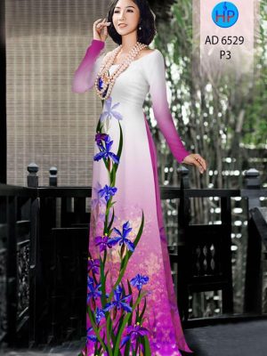 Vải áo dài Hoa Lan kiểu mới AD 6529 24 1582617298 378 Vai ao dai Hoa Lan kieu moi AD 6529