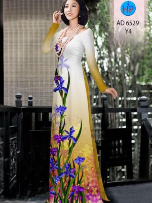 Vải áo dài Hoa Lan kiểu mới AD 6529 25 1582617298 383 Vai ao dai Hoa Lan kieu moi AD 6529