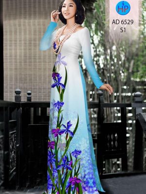 Vải áo dài Hoa Lan kiểu mới AD 6529 29 1582617298 555 Vai ao dai Hoa Lan kieu moi AD 6529