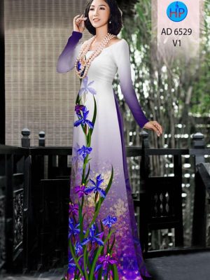 Vải áo dài Hoa Lan kiểu mới AD 6529 21 1582617298 848 Vai ao dai Hoa Lan kieu moi AD 6529