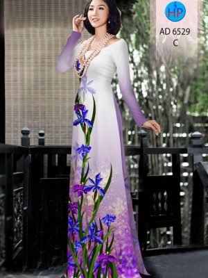 Vải áo dài Hoa Lan kiểu mới AD 6529 34 1582617299 290 Vai ao dai Hoa Lan kieu moi AD 6529