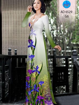 Vải áo dài Hoa Lan kiểu mới AD 6529 36 1582617299 599 Vai ao dai Hoa Lan kieu moi AD 6529