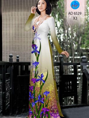 Vải áo dài Hoa Lan kiểu mới AD 6529 33 1582617299 710 Vai ao dai Hoa Lan kieu moi AD 6529