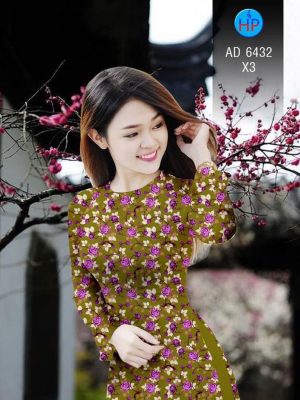 Vải áo dài Hoa Mười Giờ mới ra AD 6432 23 1582617510 18 Vai ao dai Hoa Muoi Gio moi ra AD 6432