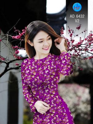 Vải áo dài Hoa Mười Giờ mới ra AD 6432 28 1582617510 194 Vai ao dai Hoa Muoi Gio moi ra AD 6432