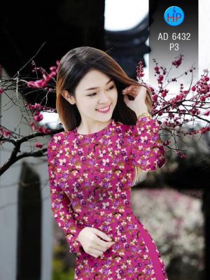 Vải áo dài Hoa Mười Giờ mới ra AD 6432 35 1582617511 119 Vai ao dai Hoa Muoi Gio moi ra AD 6432