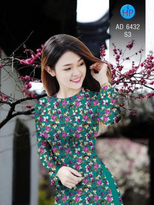 Vải áo dài Hoa Mười Giờ mới ra AD 6432 36 1582617511 202 Vai ao dai Hoa Muoi Gio moi ra AD 6432