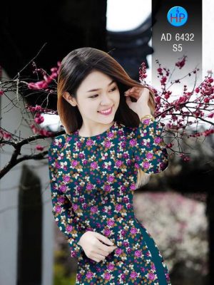Vải áo dài Hoa Mười Giờ mới ra AD 6432 32 1582617511 389 Vai ao dai Hoa Muoi Gio moi ra AD 6432