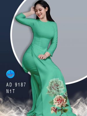 Vải áo dài Hoa hồng 8/3 mới ra AD 9187 21 1582688051 266 Vai ao dai Hoa hong 83 moi ra AD 9187