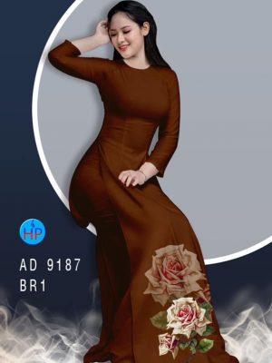 Vải áo dài Hoa hồng 8/3 mới ra AD 9187 24 1582688051 69 Vai ao dai Hoa hong 83 moi ra AD 9187
